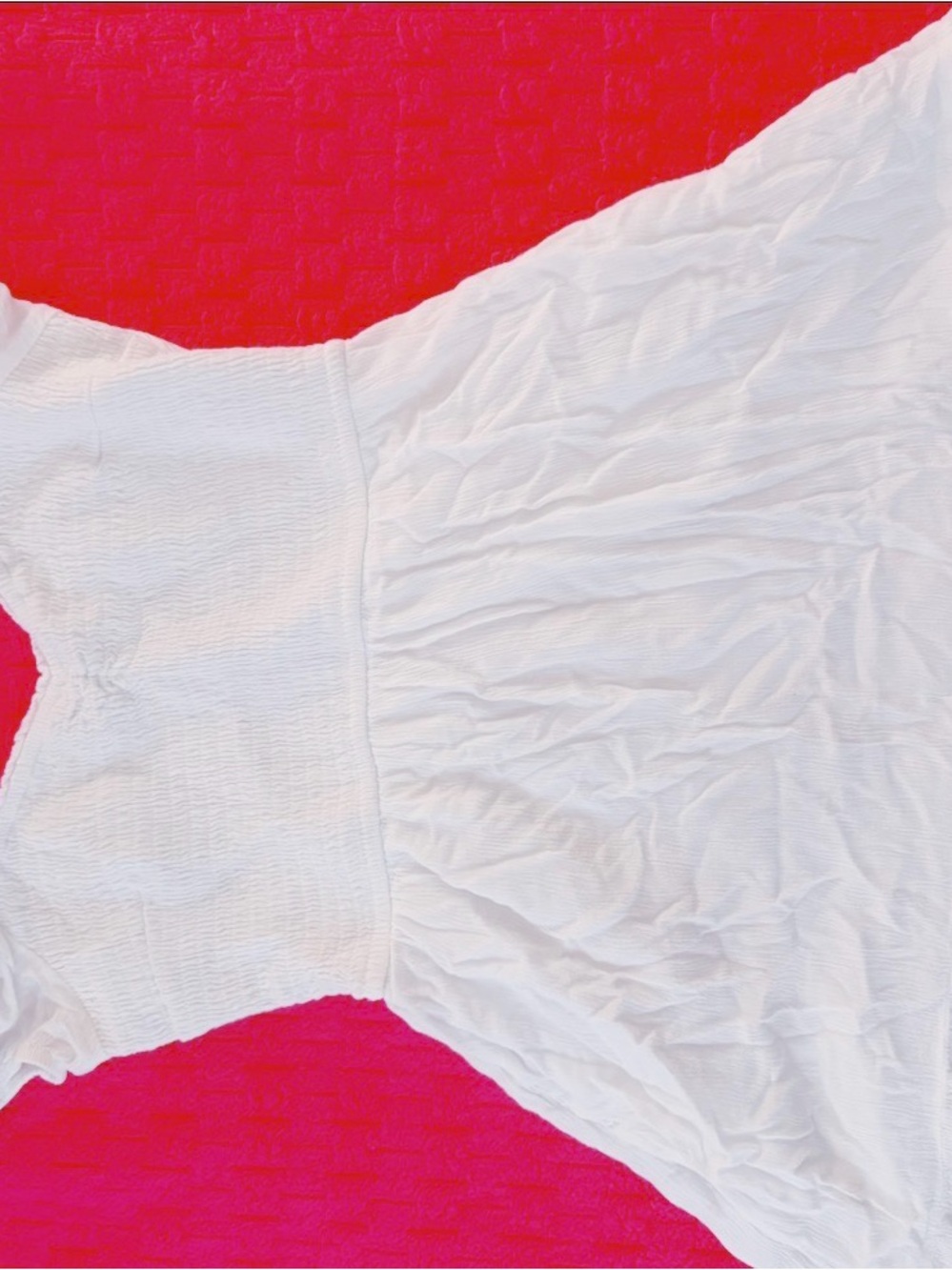 Hollister White Off-Shoulder Summer Dress